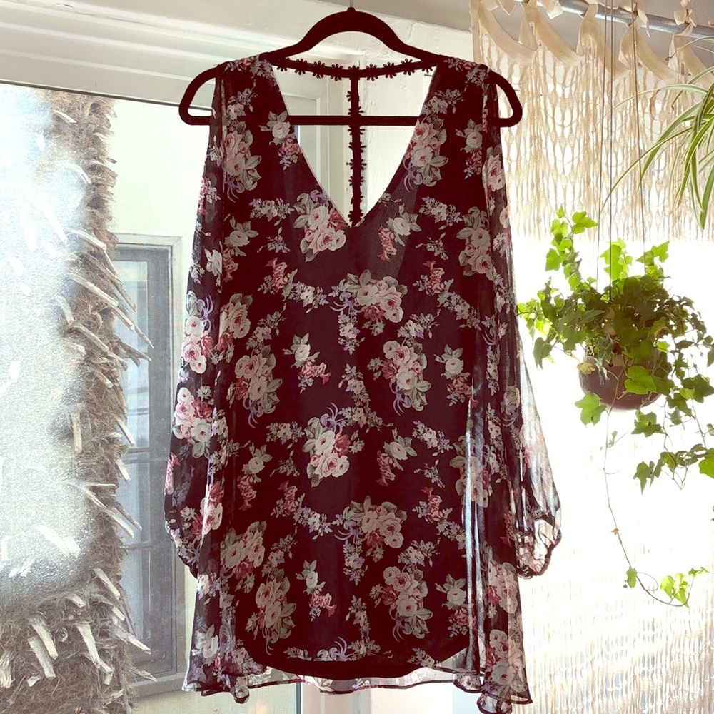 Floral Shift Dress
